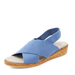 NEW CHARLESTON SHOE CO. women's atlantic sandal shoes in cornflower